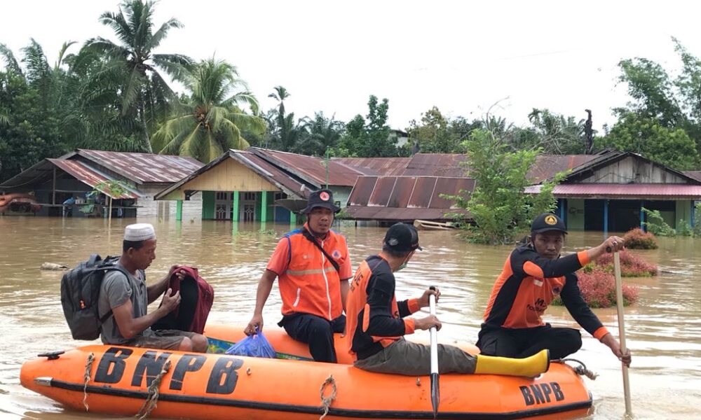 Banjir Bireun: Akses Juli – Takengon Tergenang, 4.000 Warga Terdampak Banjir.
