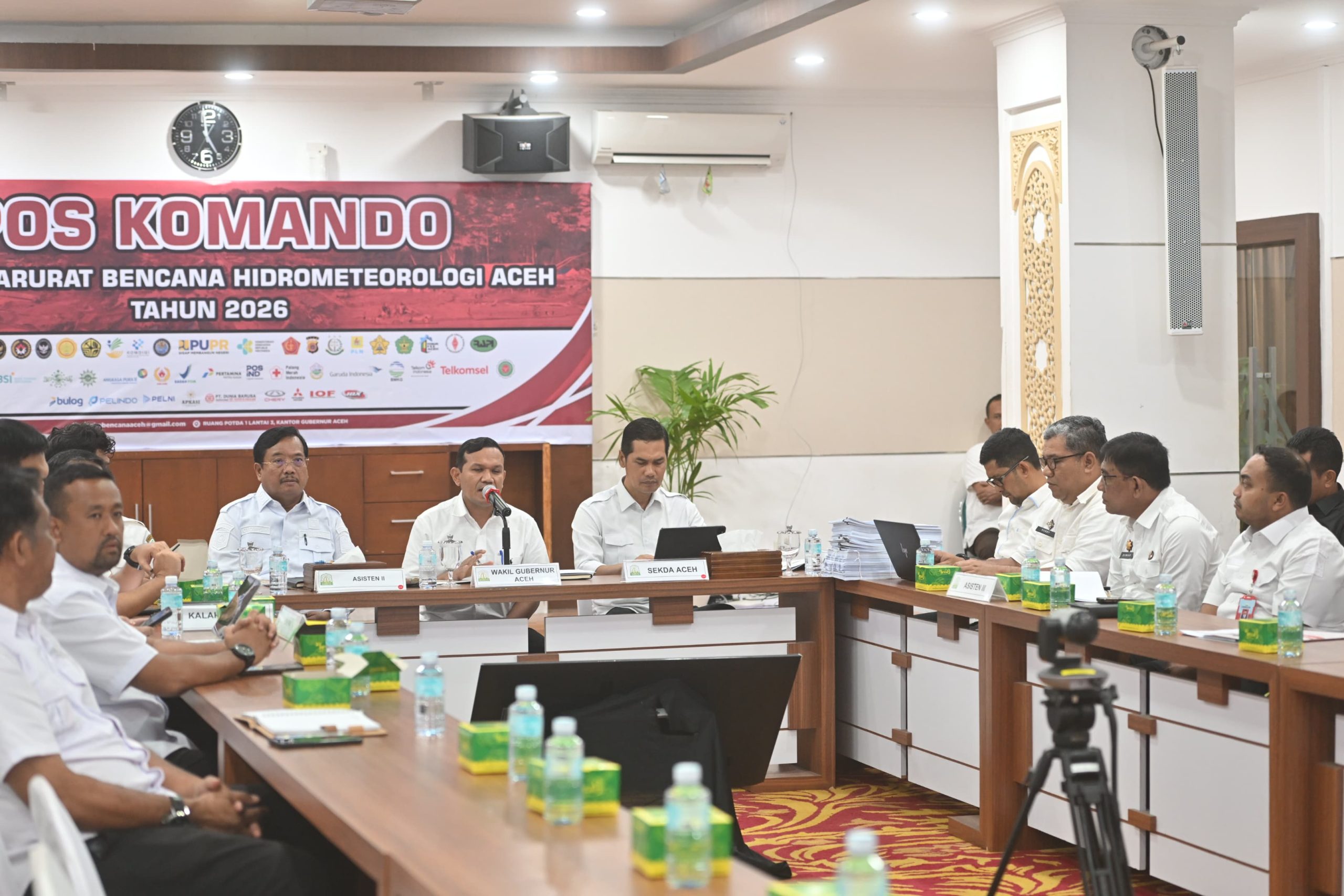 Wagub Aceh Desak Percepatan Data Pascabencana demi Percepatan Bantuan