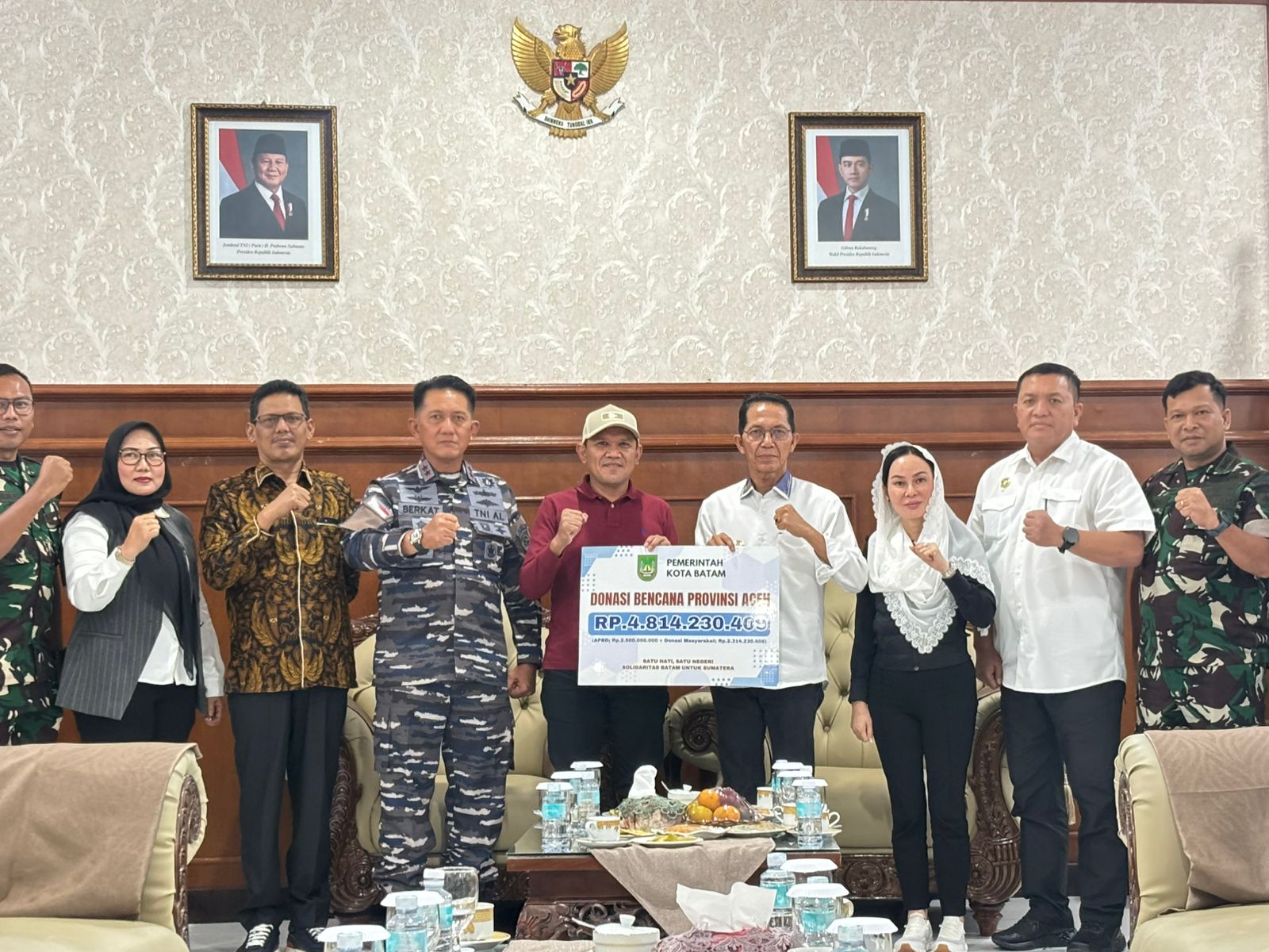 Wagub Aceh Terima Bantuan Rp10,3 Miliar, Simbol Kebersamaan Antar Daerah