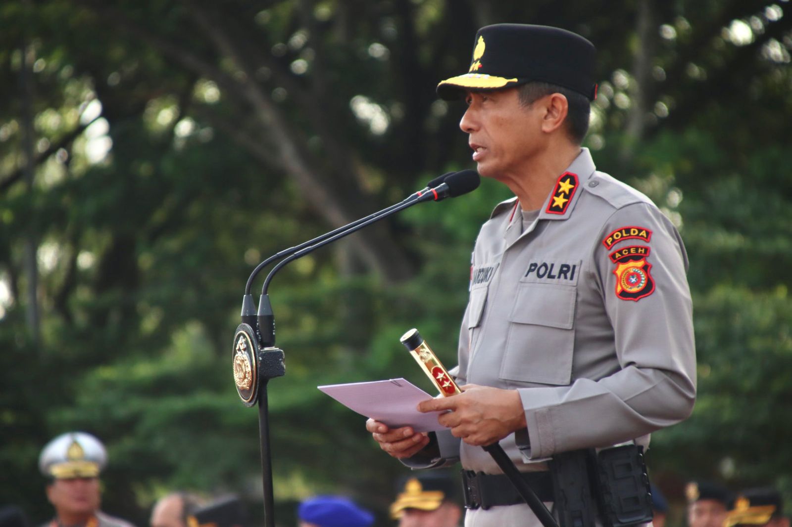 Kapolda Aceh : Polisi Teruji Layani Masyarakat Di Masa Bencana