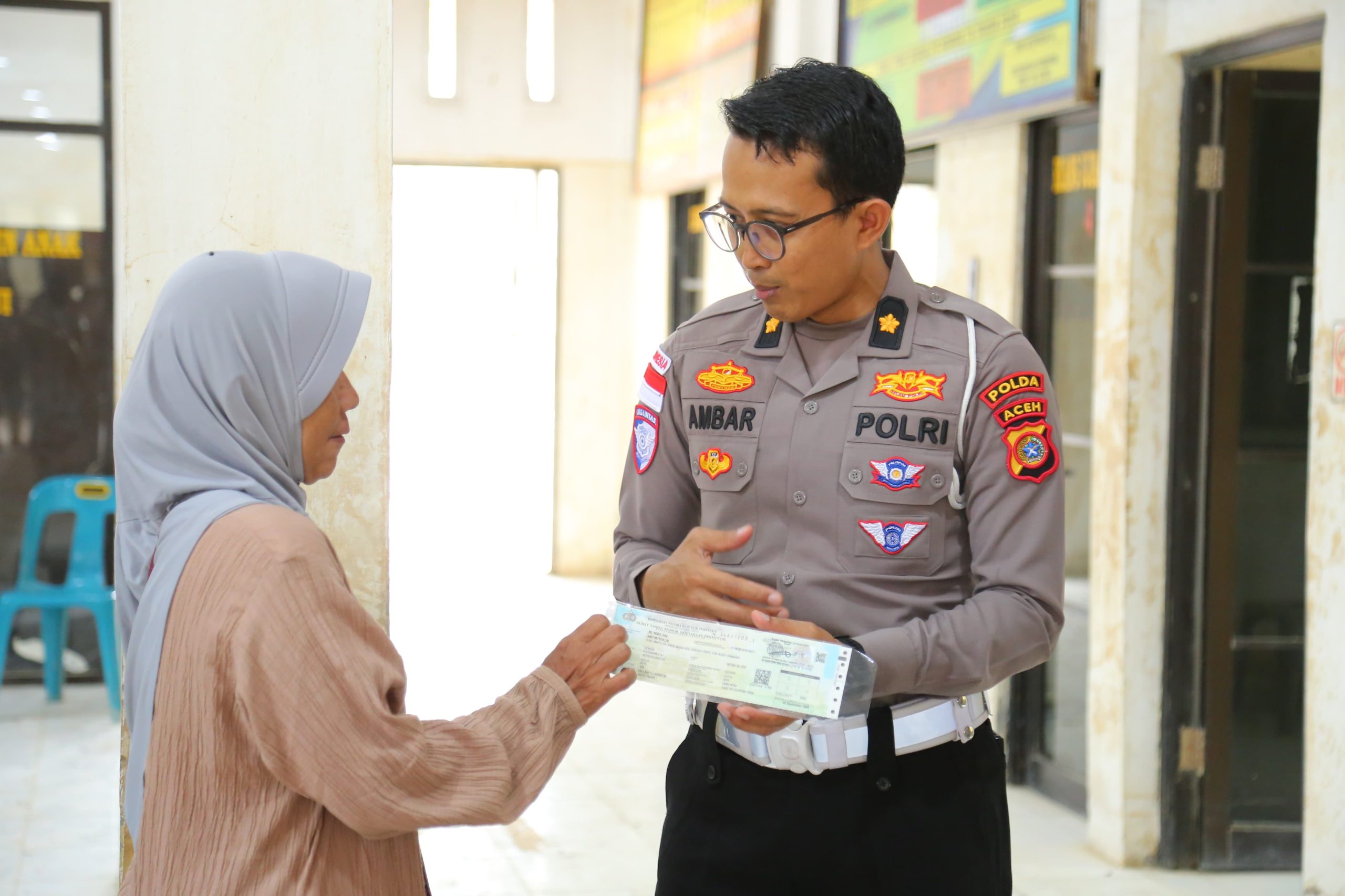Polda Aceh Buka Posko Pelayanan Khusus STNK dan BPKB Rusak atau Hilang Pascabencana di Aceh Tamiang