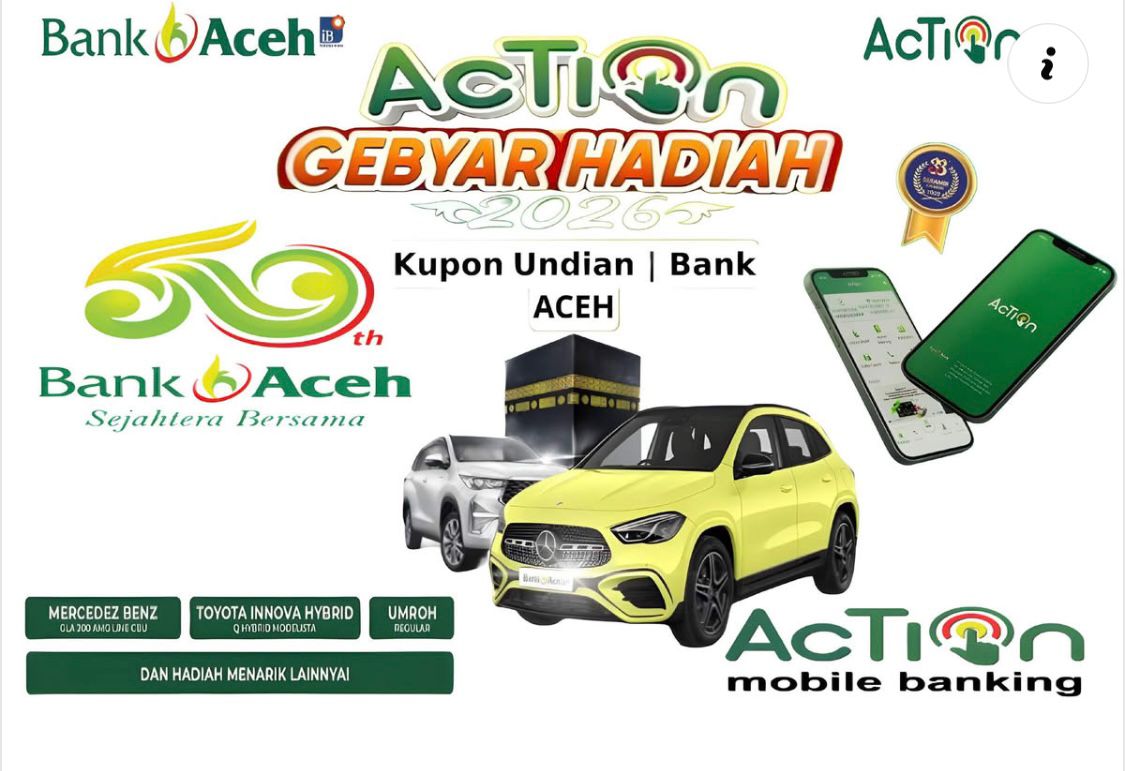 Waspada Gebyar Undian Berhadiah, Bank Aceh Imbau Nasabah Jaga Kerahasiaan Data Pribadi dan Abaikan Pesan Hoax