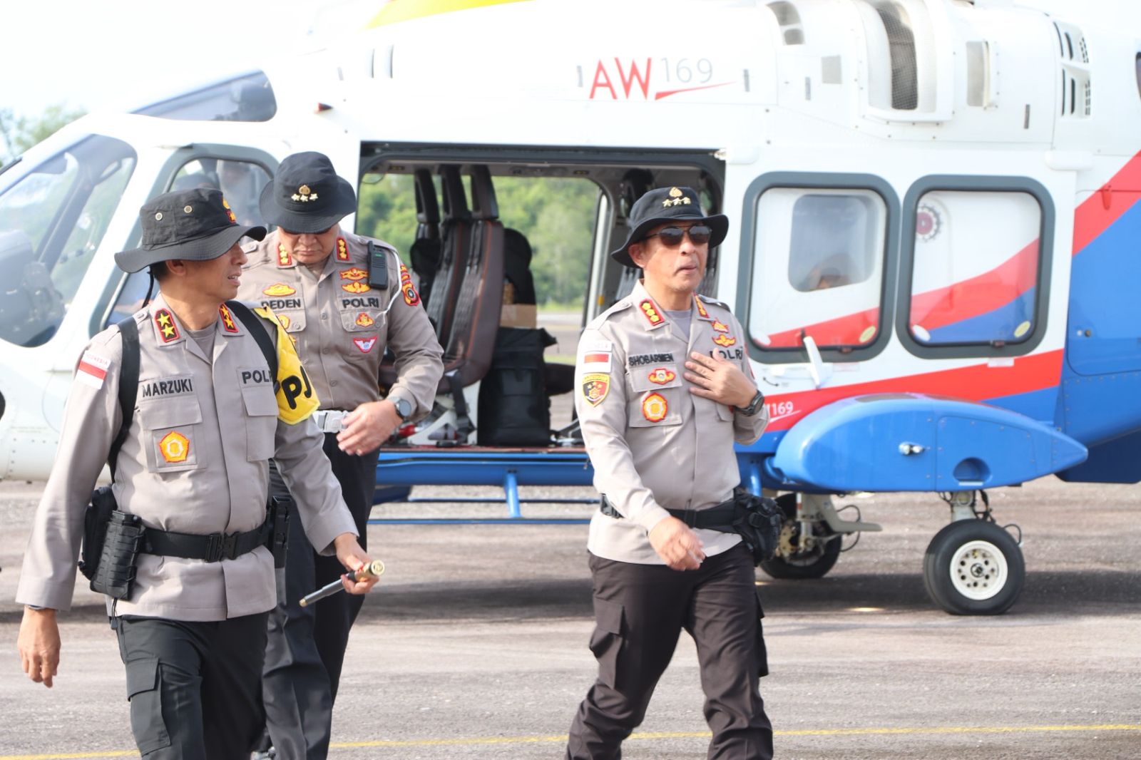 Kapolda Aceh Kunjungi Aceh Singkil Pasca Bencana, Disambut Kapolres dan Forkopimda