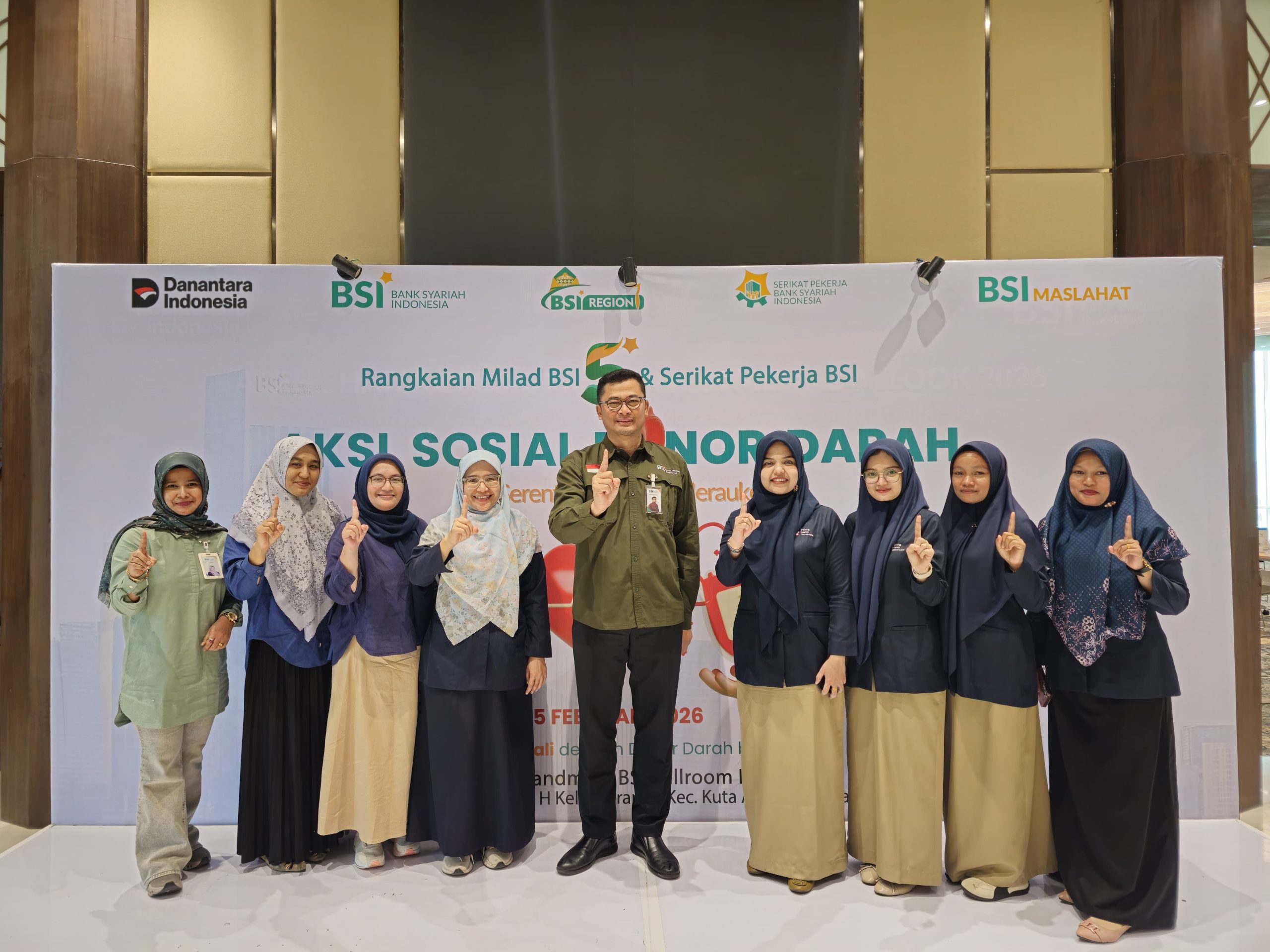 Rangkaian Milad ke-5, BSI Aceh Laksanakan Donor Darah di Banda Aceh, Lhokseumawe, dan Sabang