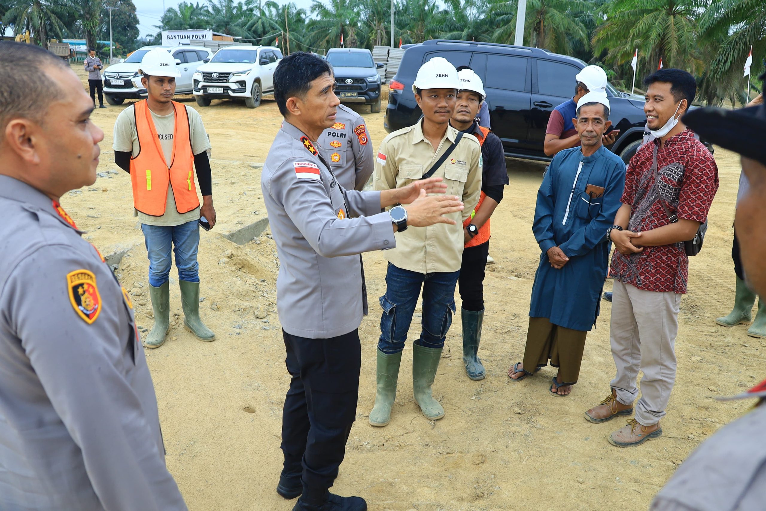 Kapolda Aceh Tinjau Pembangunan Huntap Polri di Aceh Tamiang, Dorong Percepatan 150 Unit Rumah