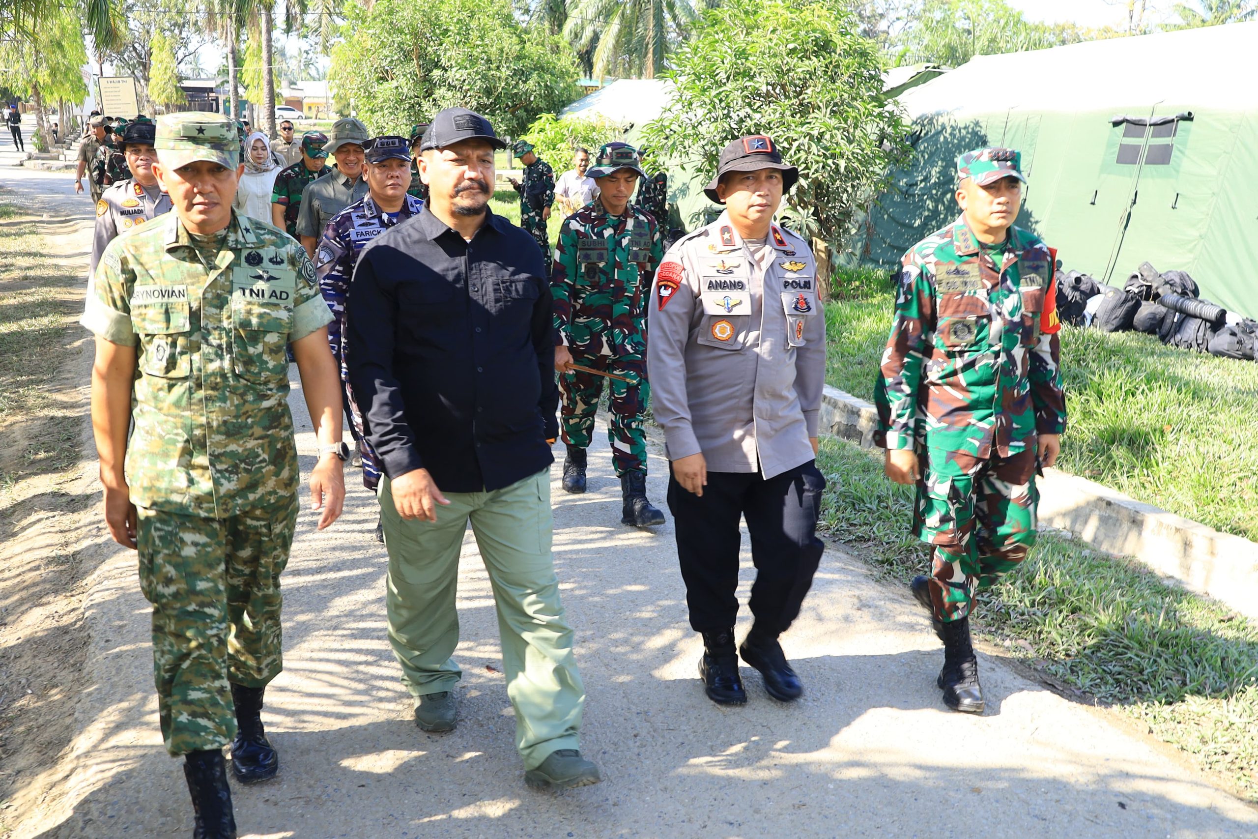 Danpas 1 Brimob Pelopor Dampingi Bupati Aceh Tamiang Lepas Taruna Latsitardanus ke-46 Tahun 2026