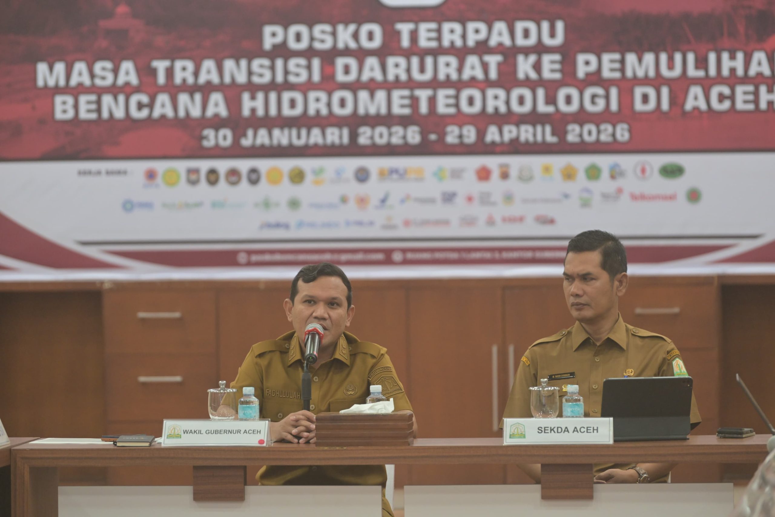 Bersama SKPA, Sekda Aceh Ikut Rapat Koordinasi