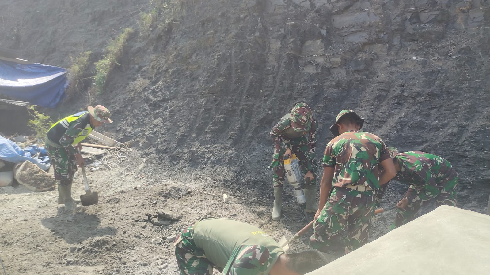 Akses Antar Desa di Aceh Tengah Segera Lancar, Jembatan Gantung Burlah Masuki Tahap Akhir.