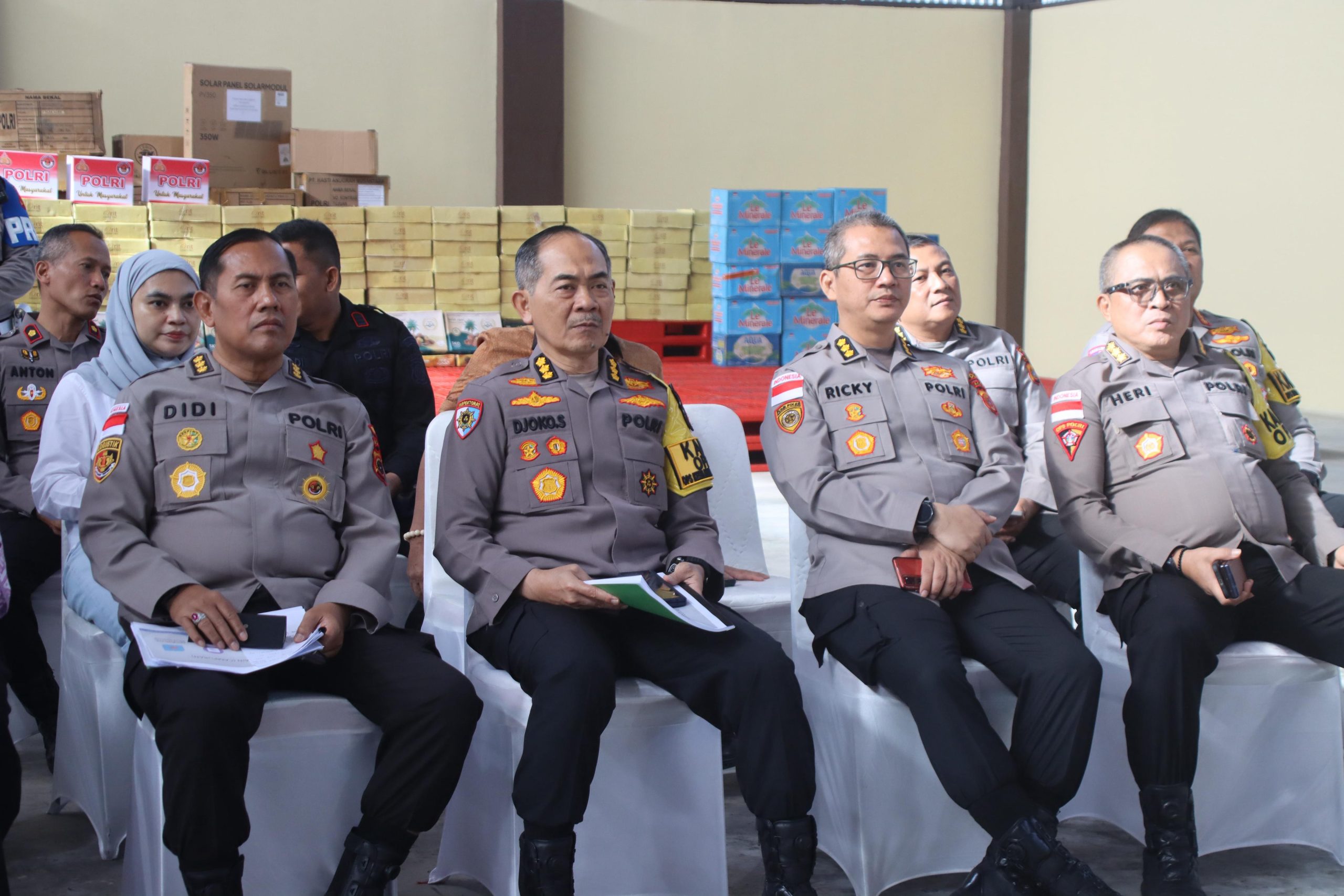 Irwasda Polda Aceh Hadiri Peresmian SPPG dan Gudang Ketahanan Pangan Polri oleh Presiden Prabowo Secara Virtual