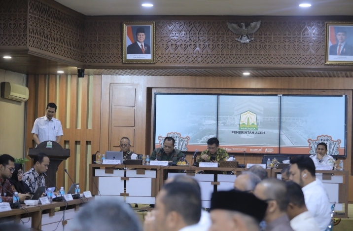 Di Forum Konsultasi, Sekda Aceh Bahas Rencana Aksi Rehabilitasi Dan Rekonstruksi