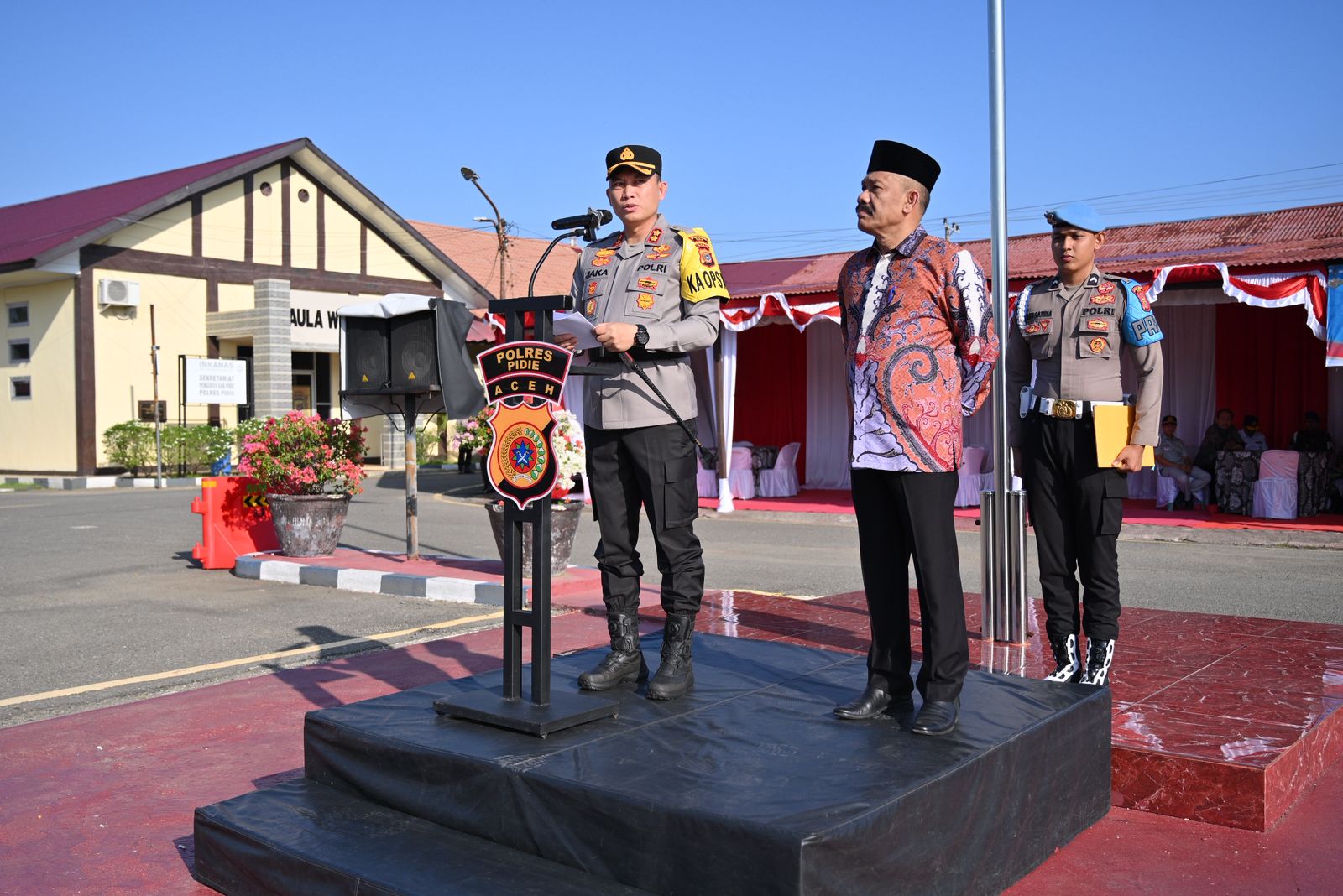 Polres Pidie Gelar Apel Operasi Ketupat Seulawah 2026, Personel Gabungan Siap Amankan Mudik Lebaran