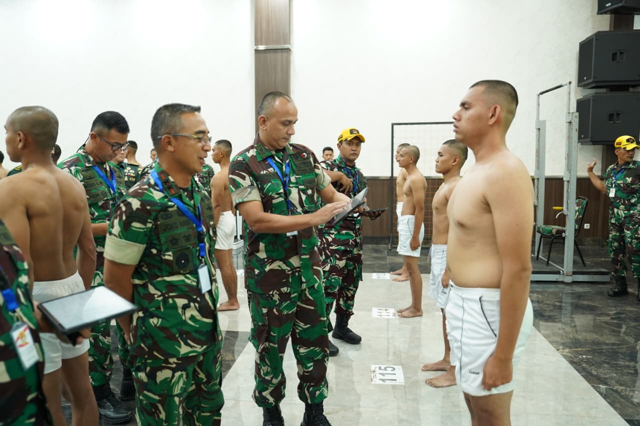 Pangdam IM Pimpin Sidang Penentuan Akhir Calon Tamtama TNI AD Gelombang I 2026