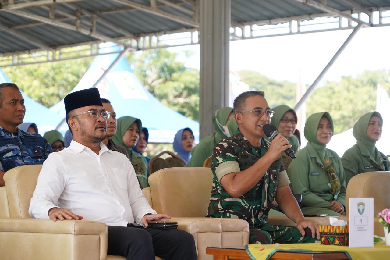 Kodam Iskandar Muda Gelar Bazar Ramadhan di Blang Padang.