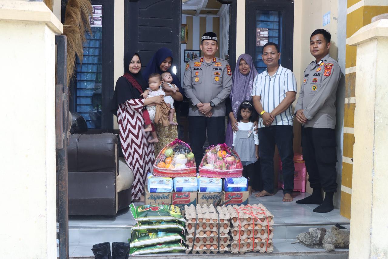 Kapolres Pidie Kunjungi Anak Bibir Sumbing, Hadirkan Harapan Lewat Operasi Gratis