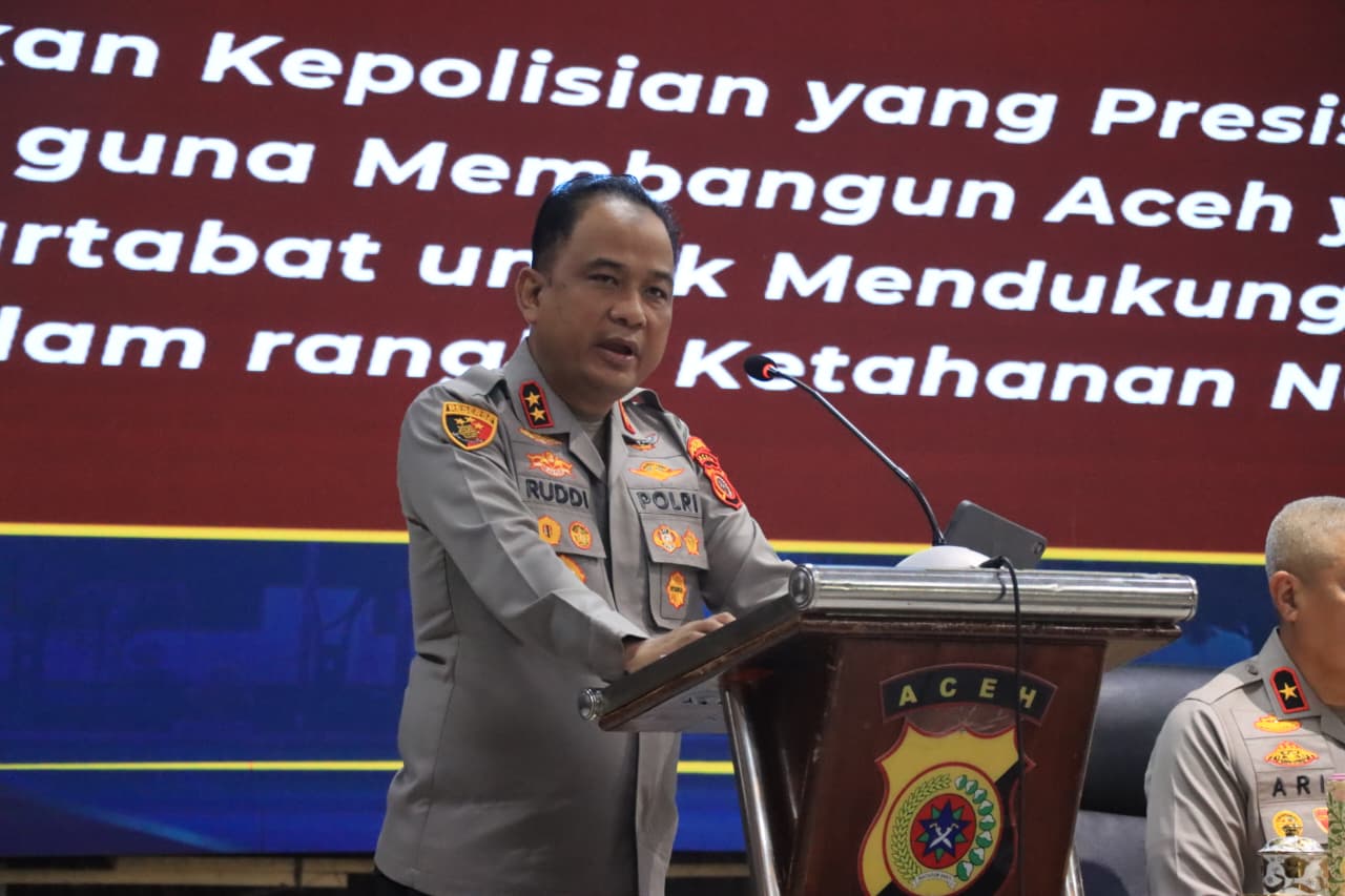 Kapolda Aceh Paparkan Commander Wish sebagai Pedoman Penguatan Kinerja dan Pelayanan Kepolisian