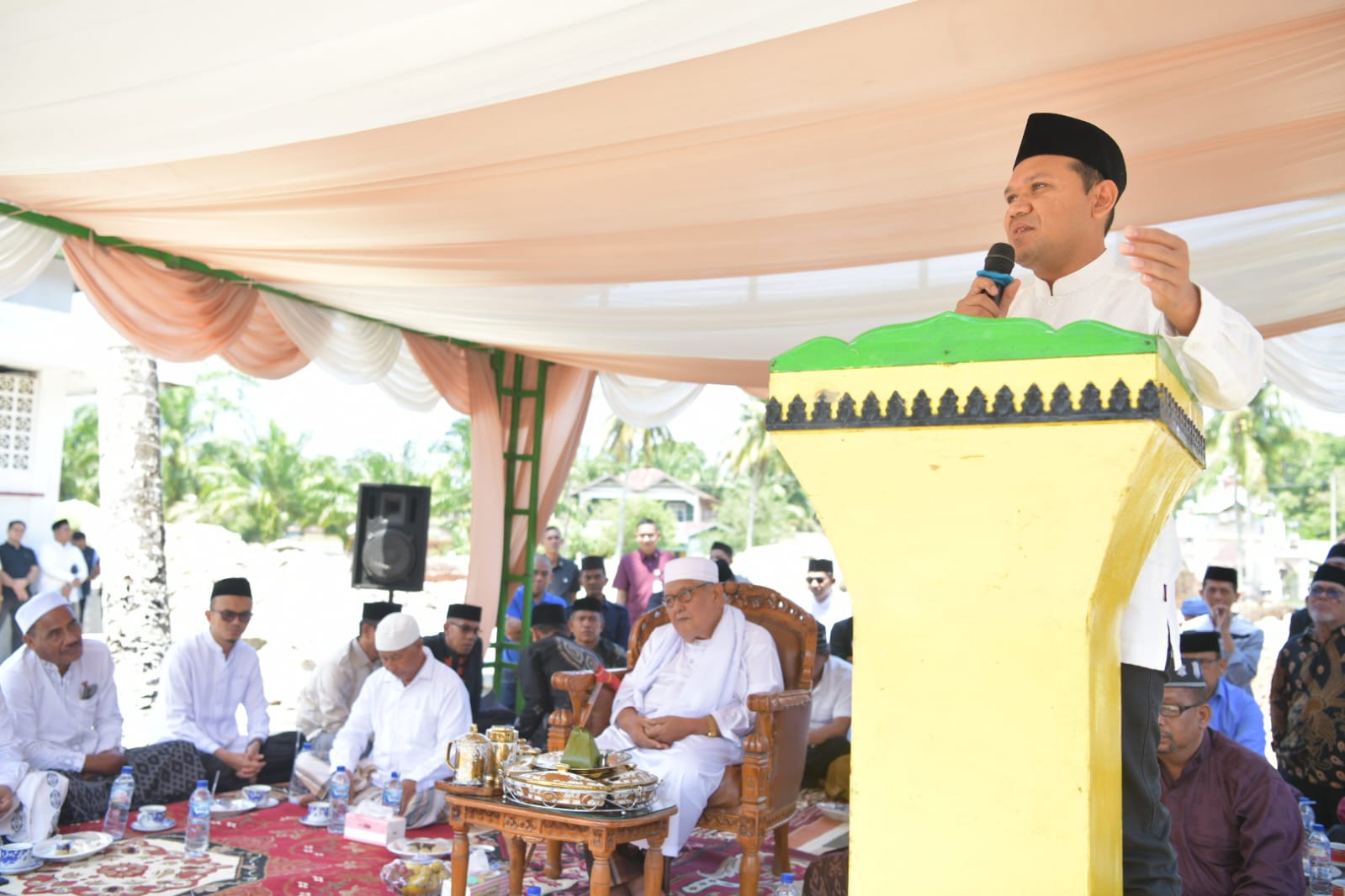 Wagub Aceh Perkuat Silaturahmi dengan Ulama dan Dayah di Aceh Selatan