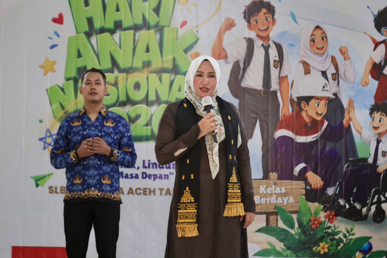 Kak Na Rayakan Peringati Hari Anak Nasional Bersama Anak-Anak Spesial di SLB Negeri Pembina