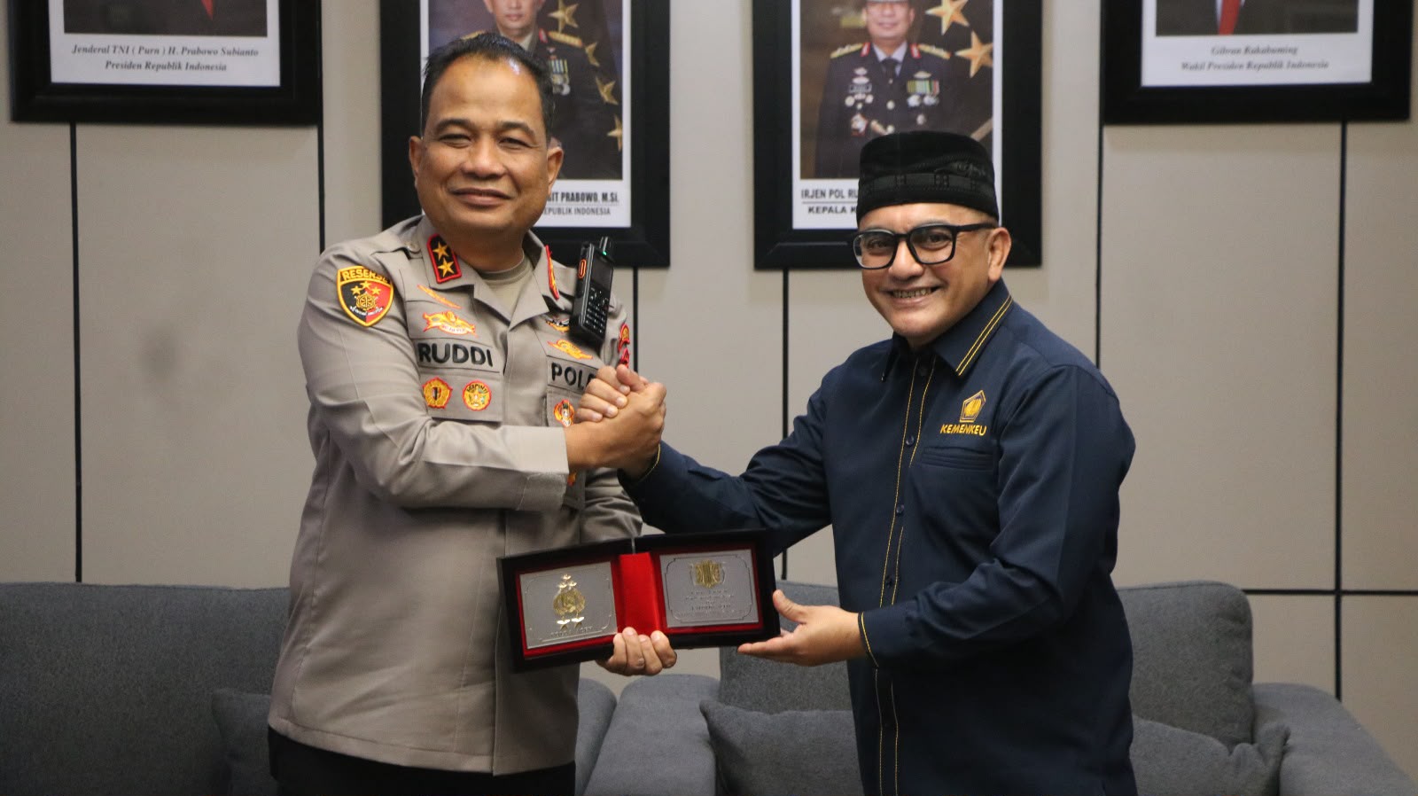 Kapolda Aceh Terima Silaturahmi Kepala KPP Pratama Banda Aceh