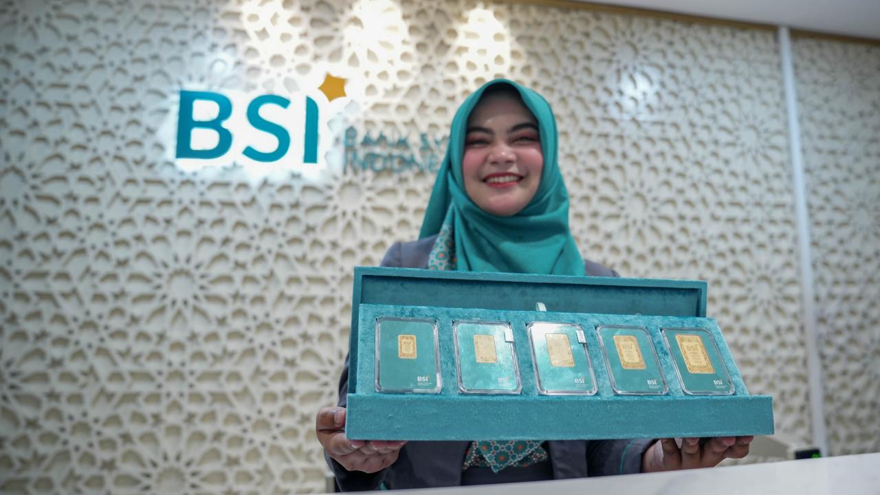 Nasabah Bullion BSI Melonjak 700%, Fee-Based Income Bisnis Emas Naik 712%