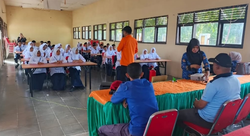 BPBD Aceh Besar Edukasi 1.559 Pelajar Lewat MPLSPerkuat Kesiapsiagaan Bencana Sejak Usia Sekolah
