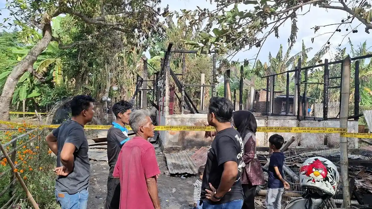 Polres Pidie Ungkap Motif Menantu Bakar Rumah Mertua