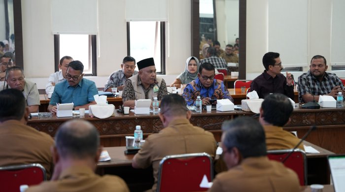 DPRA Gelar Rapat Koordinasi Percepatan Penyerapan Dana TKD
