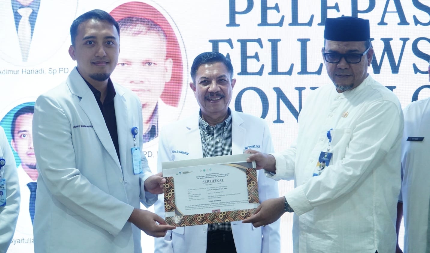 RSUDZA Lepas Peserta Fellowship Onkologi, Alumni Didorong Perkuat Layanan Kanker di Daerah