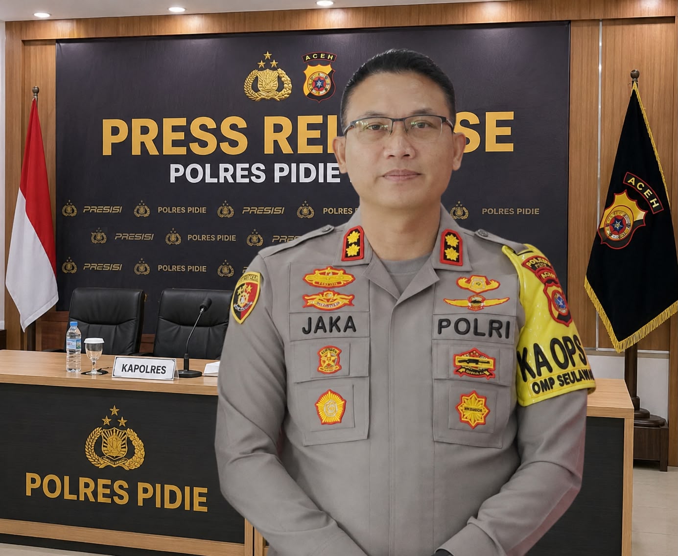 Harkamtibmas Wilkum Polsek Tangse Tetap Kondusif, Tindak Lanjut Akun TikTok Polda Aceh lakukan Verifikasi terhadap Kapolsek Tangse.‎‎