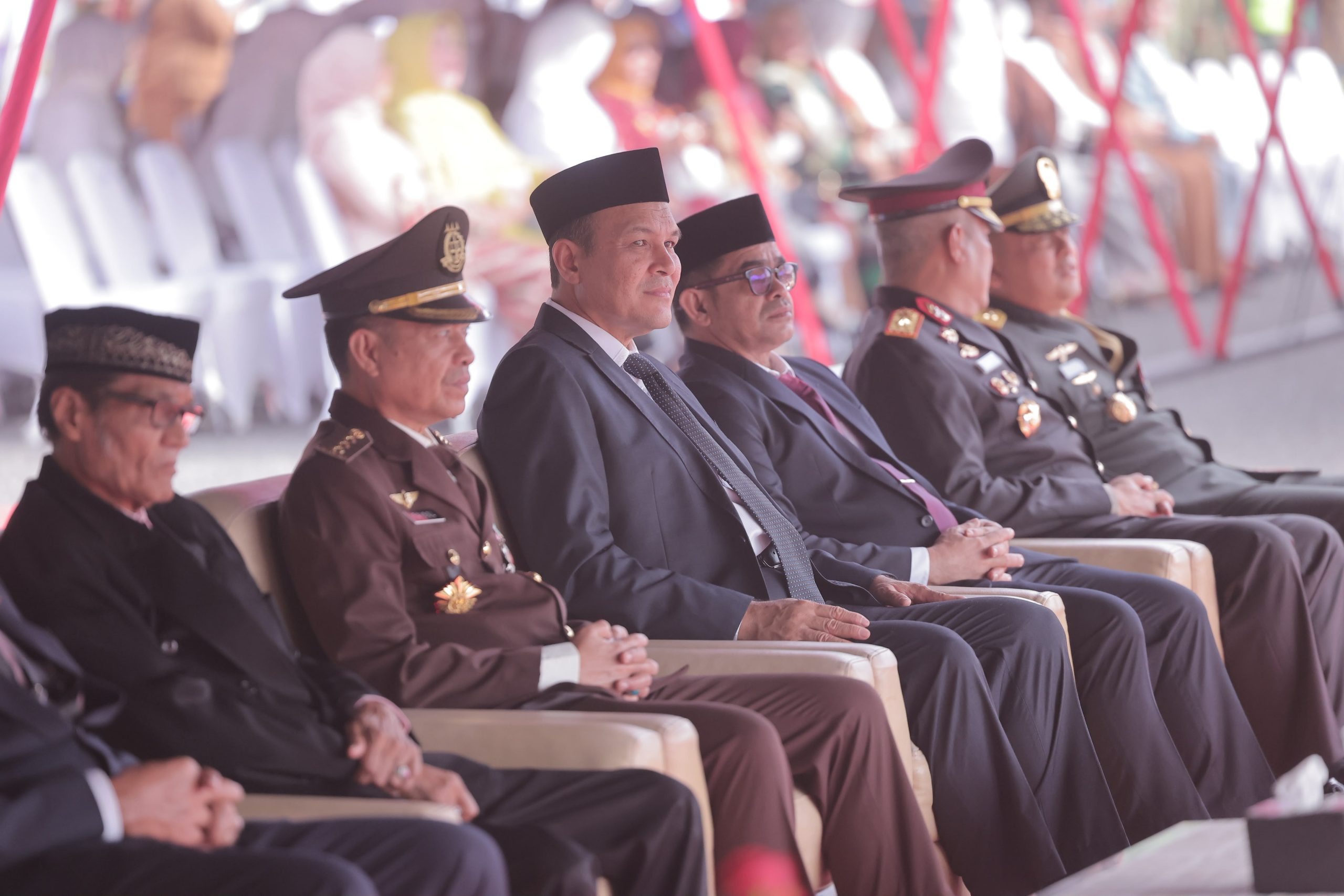 ‎Plt. Sekda Aceh Hadiri Upacara HUT ke-81 TNI di Banda Aceh