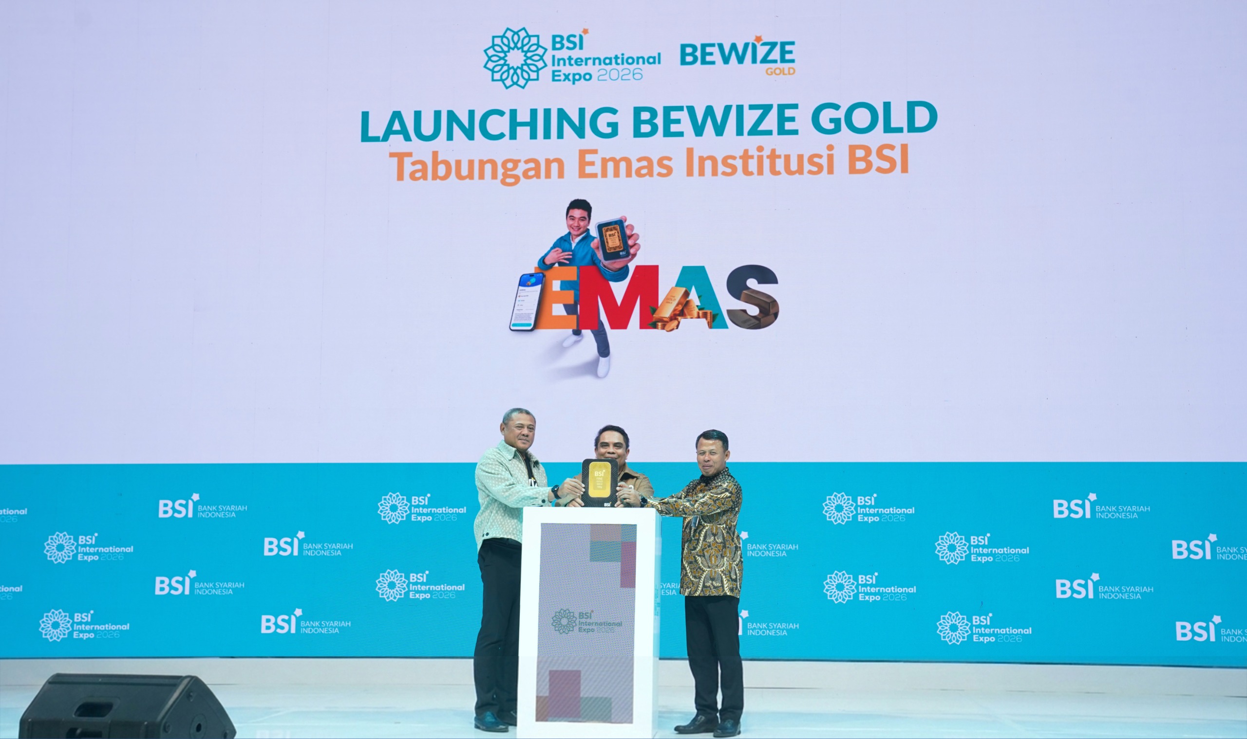 BSI Luncurkan BEWIZE Gold, Cash Management Pertama dari Bank Bullion dengan Layanan Emas Institusi